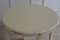 Vintage Chippendale White Side Table 3