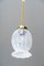 Art Deco Pendant with Opaline Glass Shade, 1920s 9