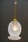 Art Deco Pendant with Opaline Glass Shade, 1920s 2