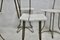 Modernist Side Chairs in Wood and Steel, 1950s, Set of 5, Image 16