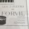Impresión publicitaria francesa Art Déco originalmente años 20 Les 5 Fleurs De Forvil, años 20, Imagen 4