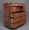 Antique Camphor Wood Secretaire Military Chest, 1840 2