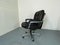 Mid-Century Italian Modernist Leather and Steel Adjustable Desk Chair, 1950s 11