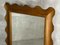 Wavy Wooden Mirror, 1990s 2