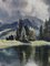 Georg Grauvogl, Vista del lago Limides y Tofane (Dolomitas), años 20, óleo sobre lienzo, Imagen 13