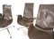 FK6725 Leather Chairs by Preben Fabricius & Jørgen Kastholm for Kill International, 1960s, Set of 4 14