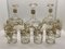 Early 20th Century Saint Louis Crystal Talma Model Liqueur Service with Fine Gold, Set of 9 1