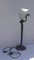 Art Deco Bronze Schlangen Tisch- oder Stehlampe im Stil von Edgar Brandt für Daum 5