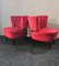 Vintage Red Velvet Lounge Chairs by Otto Schulz for Jio Möbler, 1940s, Set of 2 6
