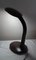 Vintage Desk Lamp with Adjustable Gooseneck Reflector in Brown Plastic, 1980s 3