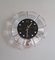 Vintage German Crystal Wall Clock with Black Dial by Joska, 1970s 2