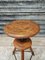 Vintage Swivel Stool in Beech, 1920s 8