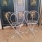 Vintage Heart-Shaped Backrest Garden Chairs in Iron, 1970s, Set of 2 6