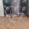 Vintage Heart-Shaped Backrest Garden Chairs in Iron, 1970s, Set of 2 13