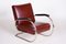 Fauteuil Bauhaus en Chrome et Cuir, 1930s 8