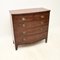 Antique Georgian Bow Fronted Chest of Drawers, 1800, Image 2