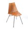 Mid-Century Modern Model 218 Side Chair by Dirk Van Sliedregt for Rohé, 1960s 1