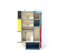 Art Deco Modern De Stijl Wall Cabinet, 1940s, Image 3