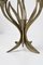 Vintage Brass Floral Candelabra 7