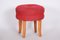 Mid-Century Stool in Beech, 1950s 6