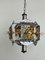 Lámpara de araña vintage de cristal de Murano con cuatro luces al estilo de Mazzega, años 70, Imagen 7