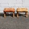 Moroccan Handcrafted Camel Stools, 1980s, Set of 2, Image 1