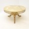 Vintage French Brass and Onyx Coffee Table, 1930 1