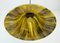 Vintage Pendant Lamp in Amber Color, Acrylic and Brass, 1970s 4