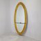 Grand Miroir d'Art en Cristal avec Table Console, 1950s 3