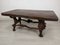 Brutalist Oak Vine Coffee Table, 1950s 3