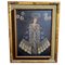 Virgen con corona, década de 1900, óleo sobre lienzo, enmarcado, Imagen 1