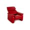 MR 2450 Leather Armchair in Red from Musterring 3