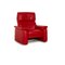 MR 2450 Leather Armchair in Red from Musterring 1