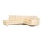 Flex Plus Corner Sofa in Cream Leather945 1