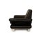 Leather Two Seater Black Sofa from Koinor Rossini 8