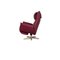 Safira Leather Armchair in Violet from Koinor 10