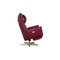 Safira Leather Armchair in Violet from Koinor 8