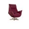 Safira Leather Armchair in Violet from Koinor 1
