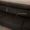 Tyra Leather Corner Sofa in Grey from Ewald Schillig 4