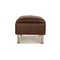 Porto Leather Stool in Dark Brown from Erpo 7