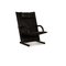 Leather Armchair T-Series Black by Burkhard Vogtherr for Arflex 1