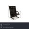 Leather Armchair T-Series Black by Burkhard Vogtherr for Arflex 2