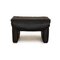 Leather Stool in Dark Blue from Koinor 7