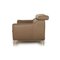 Tyra Leather Two-Seater Brown Taupe Sofa from Ewald Schillig 10