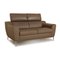 Tyra Leather Two-Seater Brown Taupe Sofa from Ewald Schillig 3