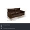 Porto Leather Sofa Set in Brown from Erpo, Set of 3, Image 2
