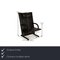 T-Series Leather Armchair Set in Black by Burkhard Voghterr for Arflex, Set of 2 2