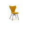 Seka-S12 Fabric Yellow Dining Room Swivel Chairs by Bert Plantagie, Set of 4 5