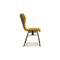 Seka-S12 Fabric Yellow Dining Room Swivel Chairs by Bert Plantagie, Set of 4 6