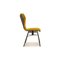 Seka-S12 Fabric Yellow Dining Room Swivel Chairs by Bert Plantagie, Set of 4, Image 6